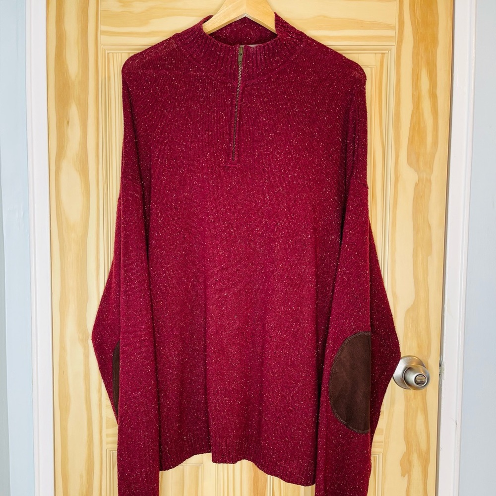 R&R Casuals Half Zip Sweater - XL